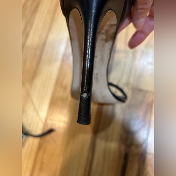 Stuart Weitzman nudist heels with black studs - Picture 12 of 16